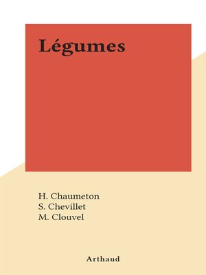 cover image of Légumes